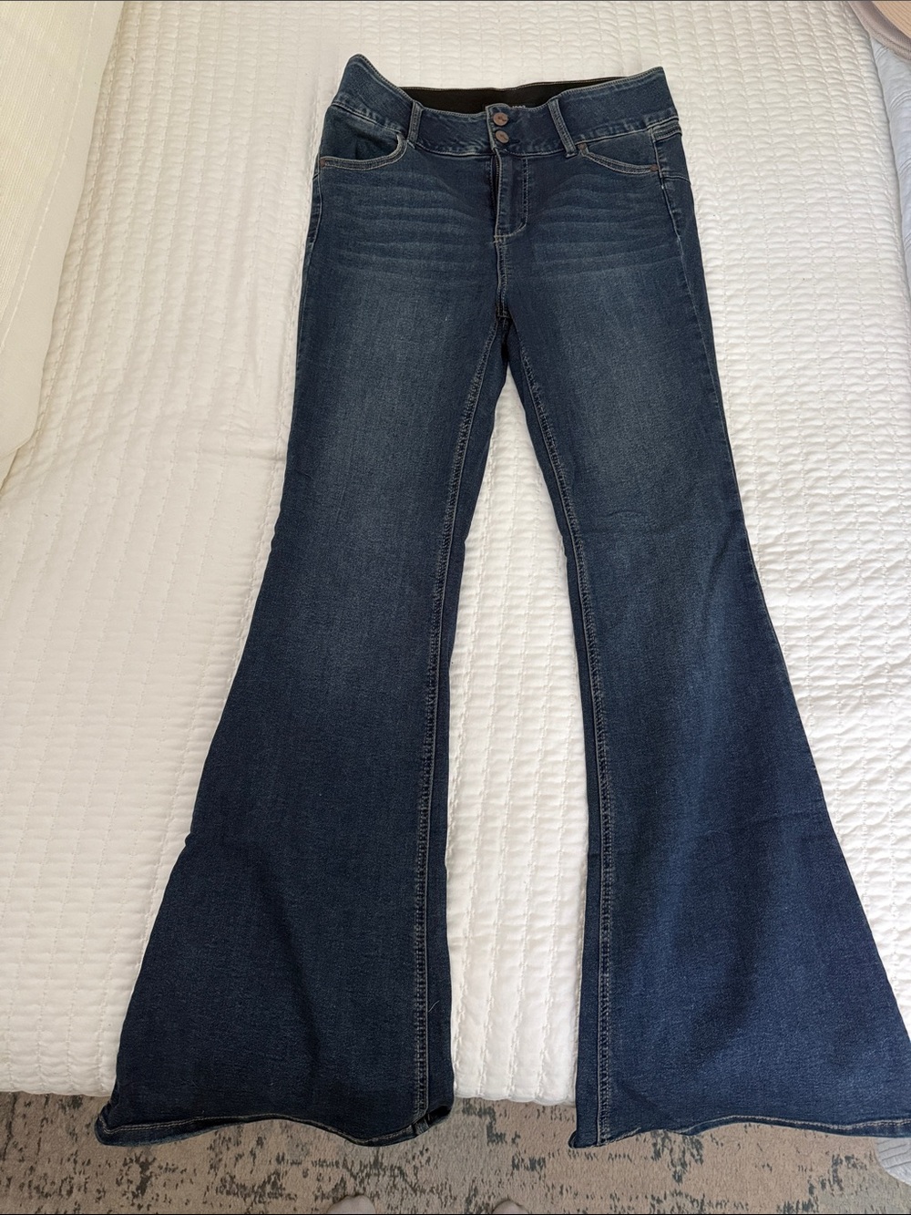Dark Blue Flared Women’s Jeans